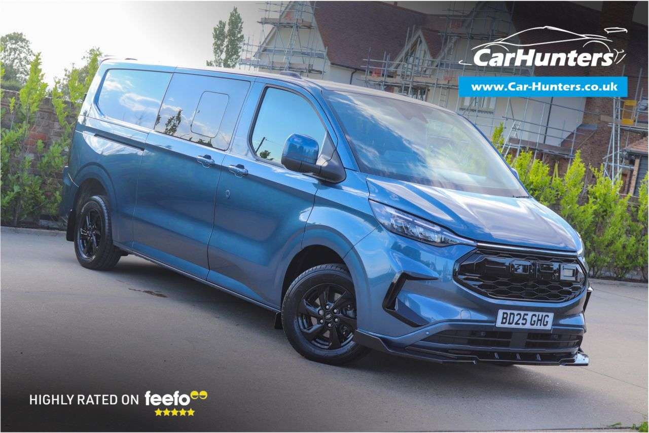 A 2025 FORD TRANSIT CUSTOM 2.0 320 EcoBlue Limited Crew Van Double Cab 5dr Diesel Manual L2 H1 Euro 6 A 2025 FORD TRANSIT CUSTOM 2.0 320 EcoBlue Limited Crew Van Double Cab 5dr Diesel Manual L2 H1 Euro 6