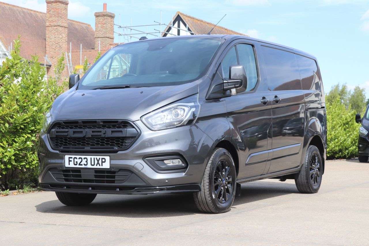 A 2023 FORD TRANSIT CUSTOM 2.0 280 EcoBlue Limited Panel Van 5dr Diesel Auto L1 H1 Euro 6 (s/s) (170 p A 2023 FORD TRANSIT CUSTOM 2.0 280 EcoBlue Limited Panel Van 5dr Diesel Auto L1 H1 Euro 6 (s/s) (170 p