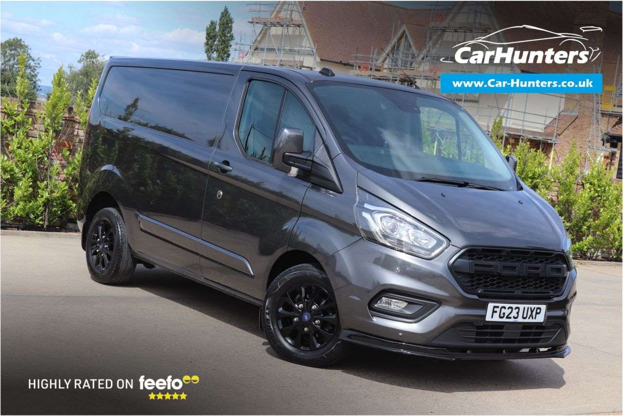 A 2023 FORD TRANSIT CUSTOM 2.0 280 EcoBlue Limited Panel Van 5dr Diesel Auto L1 H1 Euro 6 (s/s) (170 p A 2023 FORD TRANSIT CUSTOM 2.0 280 EcoBlue Limited Panel Van 5dr Diesel Auto L1 H1 Euro 6 (s/s) (170 p