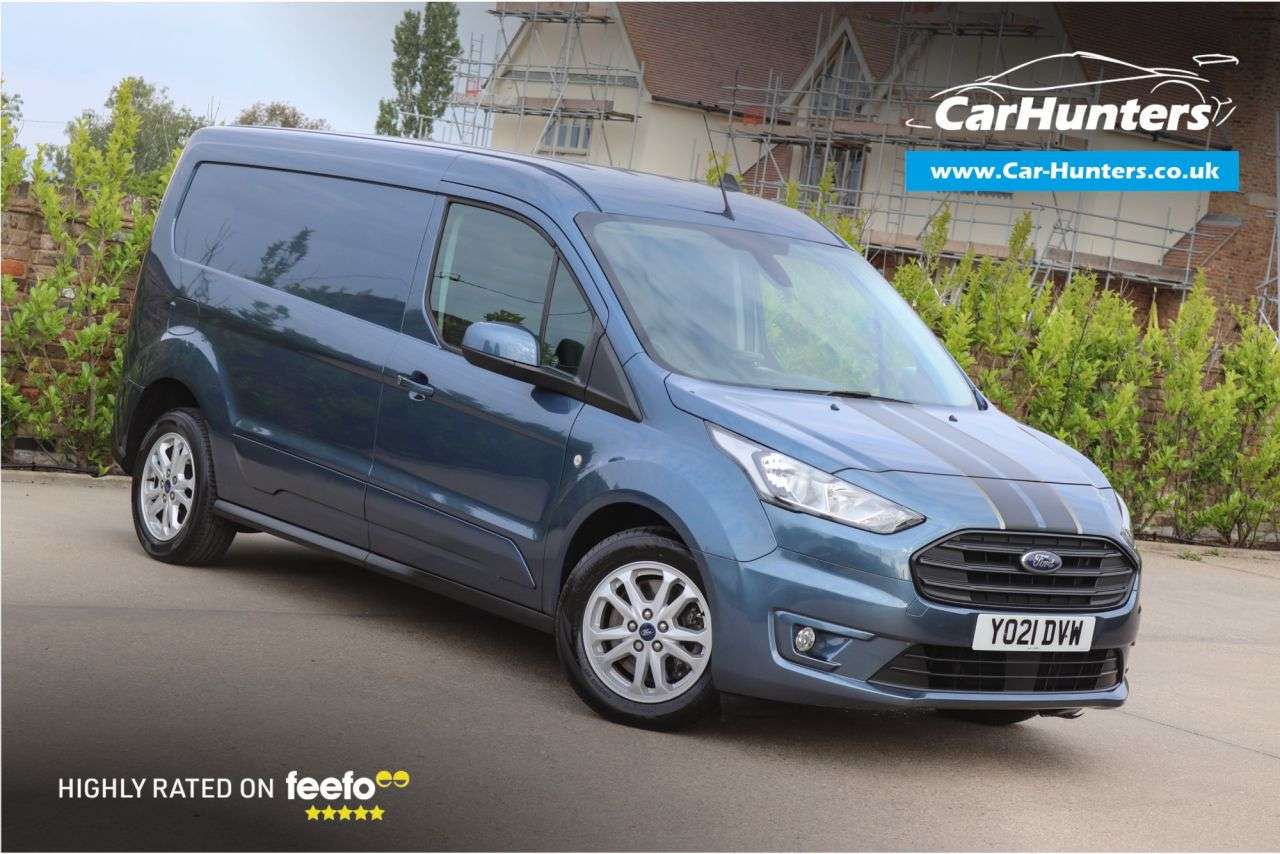 A 2021 FORD TRANSIT CONNECT 1.5 240 EcoBlue Limited Panel Van 5dr Diesel Manual L2 Euro 6 (s/s) (120 ps A 2021 FORD TRANSIT CONNECT 1.5 240 EcoBlue Limited Panel Van 5dr Diesel Manual L2 Euro 6 (s/s) (120 ps