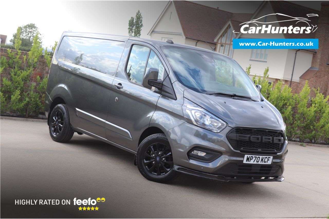 A 2020 FORD TRANSIT CUSTOM 2.0 300 EcoBlue Limited Panel Van 5dr Diesel Auto L1 H1 Euro 6 (s/s) (170 p A 2020 FORD TRANSIT CUSTOM 2.0 300 EcoBlue Limited Panel Van 5dr Diesel Auto L1 H1 Euro 6 (s/s) (170 p