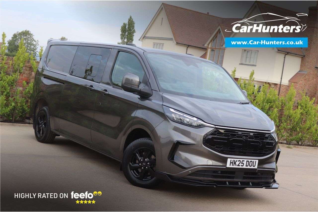 A 2025 FORD TRANSIT CUSTOM 2.0 320 EcoBlue Limited Crew Van Double Cab 5dr Diesel Manual L2 H1 Euro 6 A 2025 FORD TRANSIT CUSTOM 2.0 320 EcoBlue Limited Crew Van Double Cab 5dr Diesel Manual L2 H1 Euro 6