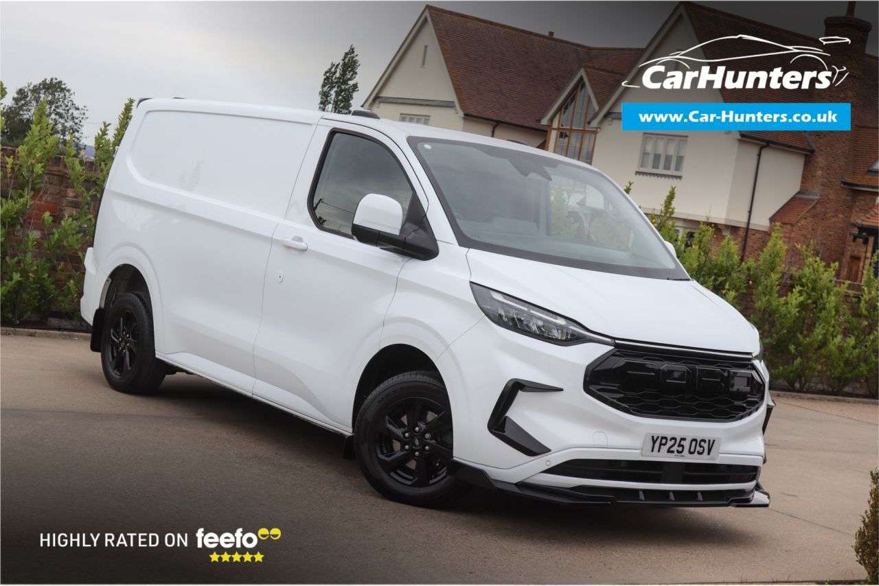A 2025 FORD TRANSIT CUSTOM 2.0 320 EcoBlue Limited Panel Van 5dr Diesel Auto L1 H1 Euro 6 (s/s) (170 p A 2025 FORD TRANSIT CUSTOM 2.0 320 EcoBlue Limited Panel Van 5dr Diesel Auto L1 H1 Euro 6 (s/s) (170 p