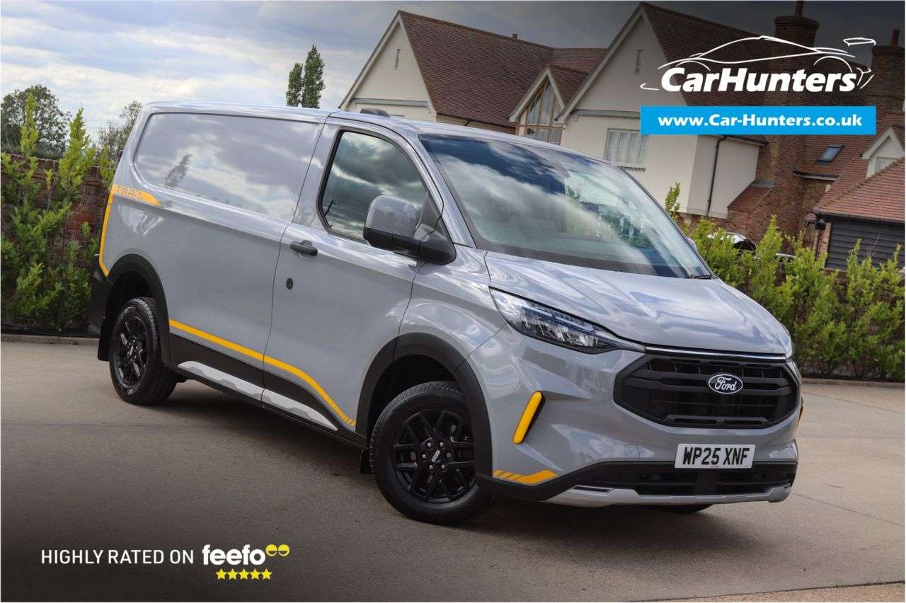 A 2025 FORD TRANSIT CUSTOM 2.0 320 EcoBlue Trail Panel Van 5dr Diesel Manual L1 H1 Euro 6 (s/s) (136 p A 2025 FORD TRANSIT CUSTOM 2.0 320 EcoBlue Trail Panel Van 5dr Diesel Manual L1 H1 Euro 6 (s/s) (136 p
