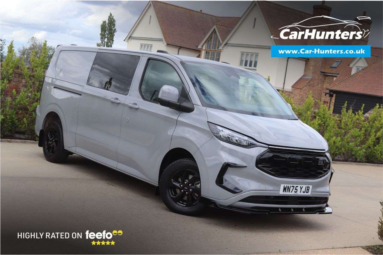 A 2026 FORD TRANSIT CUSTOM 2.0 320 EcoBlue Limited Crew Van Double Cab 5dr Diesel Auto L2 H1 Euro 6 (s A 2026 FORD TRANSIT CUSTOM 2.0 320 EcoBlue Limited Crew Van Double Cab 5dr Diesel Auto L2 H1 Euro 6 (s