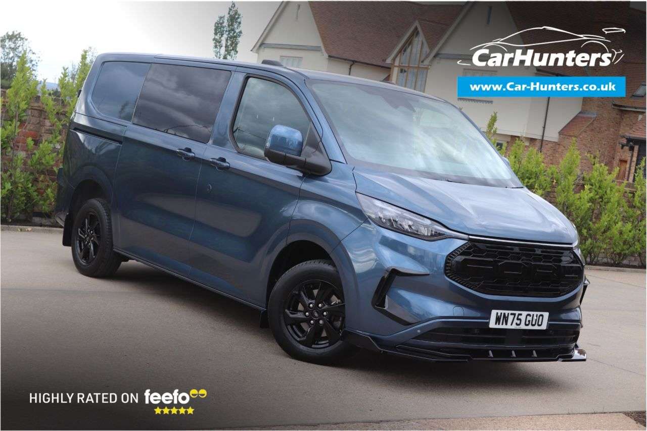 A 2025 FORD TRANSIT CUSTOM 2.0 320 EcoBlue Limited Crew Van Double Cab 5dr Diesel Auto L1 H1 Euro 6 (s A 2025 FORD TRANSIT CUSTOM 2.0 320 EcoBlue Limited Crew Van Double Cab 5dr Diesel Auto L1 H1 Euro 6 (s