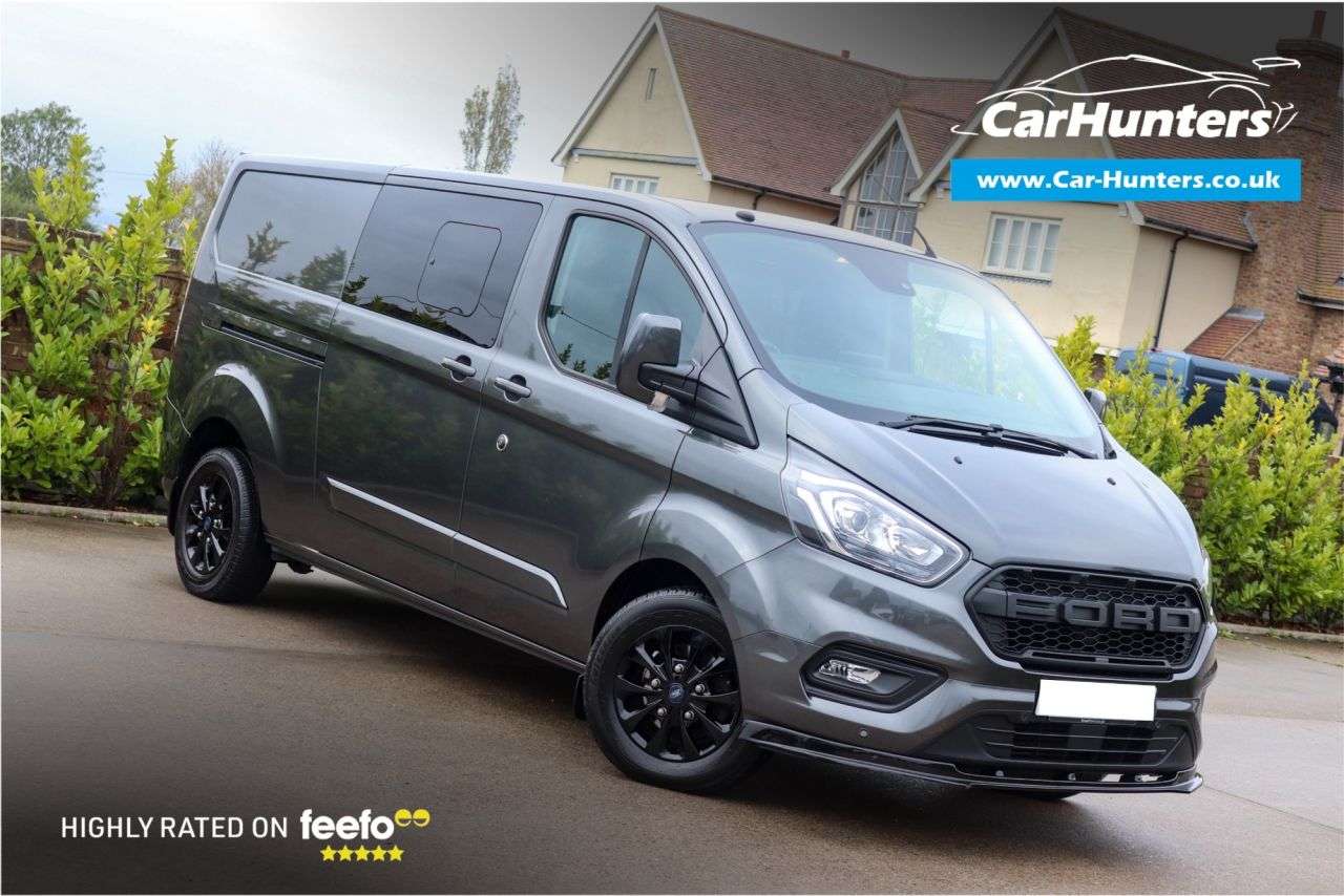 A 2023 FORD TRANSIT CUSTOM 2.0 320 EcoBlue Limited Crew Van Double Cab 5dr Diesel Auto L2 H1 Euro 6 (1 A 2023 FORD TRANSIT CUSTOM 2.0 320 EcoBlue Limited Crew Van Double Cab 5dr Diesel Auto L2 H1 Euro 6 (1