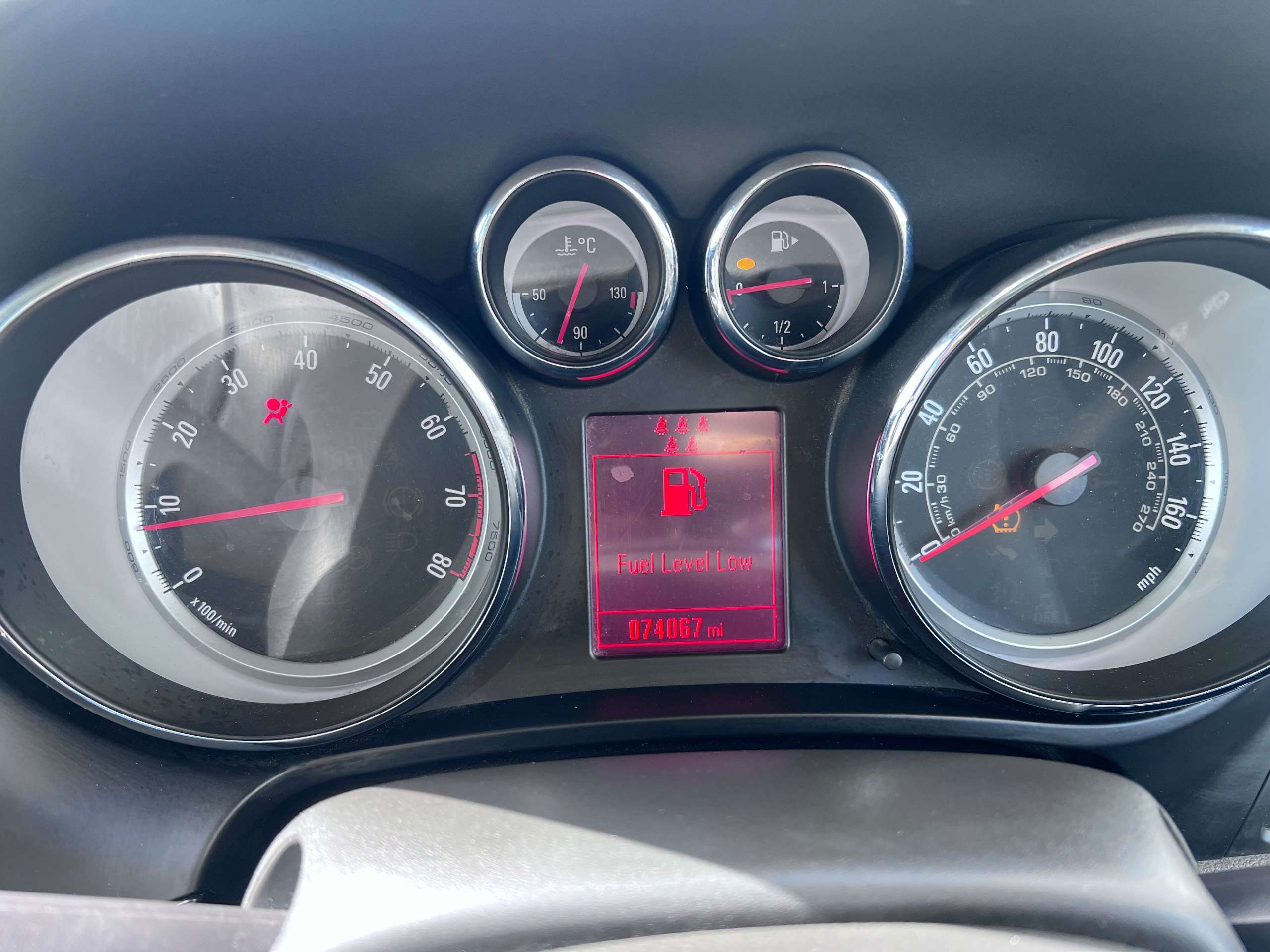 2016 VAUXHALL ZAFIRA TOURER 2016 VAUXHALL ZAFIRA TOURER