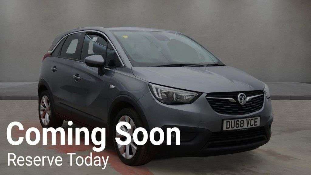 A 2018 VAUXHALL CROSSLAND X 1.5 Turbo D ecoTEC Tech Line Nav SUV 5dr Diesel Manual Euro 6 (s/s) (102 ps A 2018 VAUXHALL CROSSLAND X 1.5 Turbo D ecoTEC Tech Line Nav SUV 5dr Diesel Manual Euro 6 (s/s) (102 ps