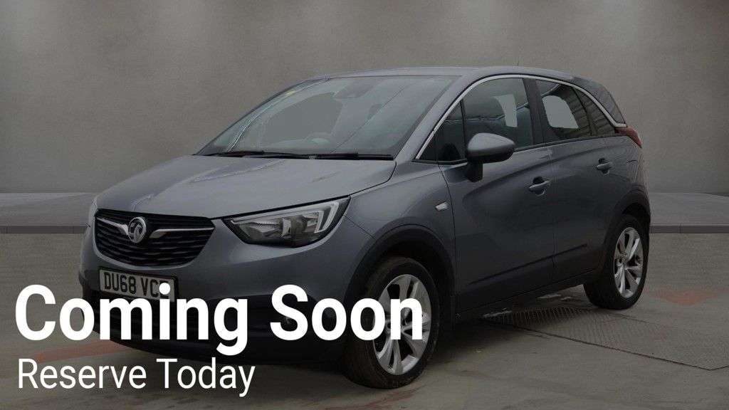 A 2018 VAUXHALL CROSSLAND X 1.5 Turbo D ecoTEC Tech Line Nav SUV 5dr Diesel Manual Euro 6 (s/s) (102 ps A 2018 VAUXHALL CROSSLAND X 1.5 Turbo D ecoTEC Tech Line Nav SUV 5dr Diesel Manual Euro 6 (s/s) (102 ps