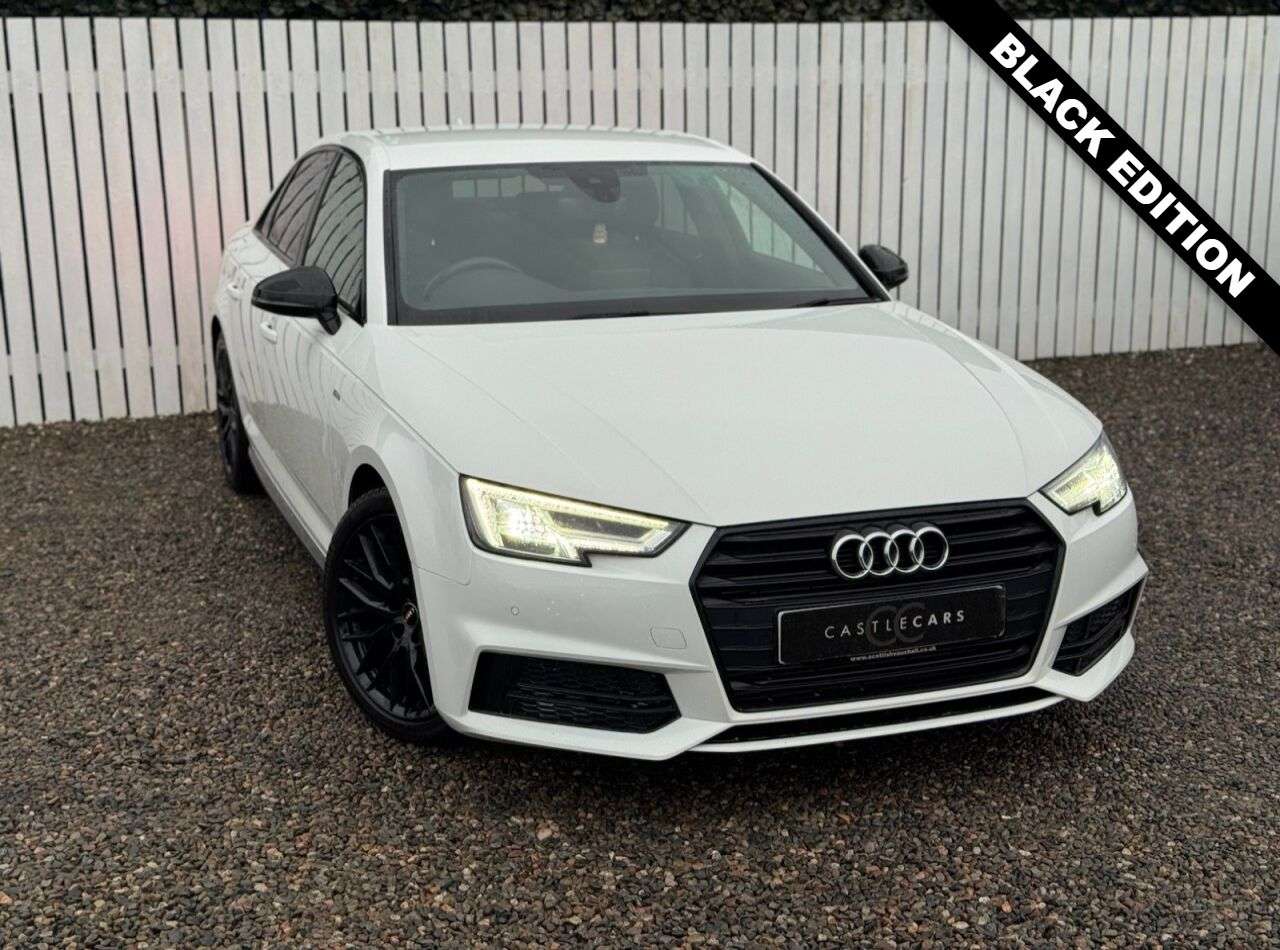 A 2017 AUDI A4 2.0 TFSI Black Edition Saloon 4dr Petrol S Tronic Euro 6 (s/s) (190 ps) A 2017 AUDI A4 2.0 TFSI Black Edition Saloon 4dr Petrol S Tronic Euro 6 (s/s) (190 ps)
