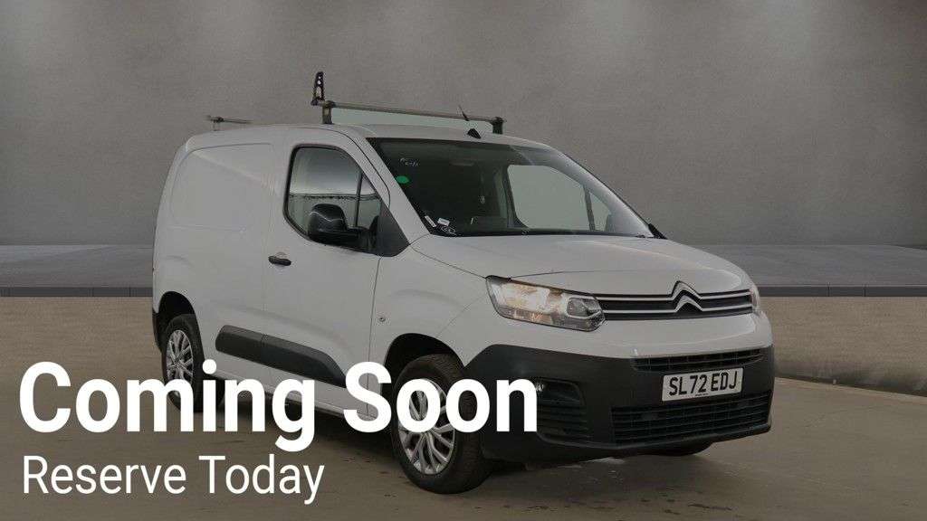 A 2022 CITROEN BERLINGO 1.5 BlueHDi 1000 Enterprise M Pro Panel Van 5dr Diesel Manual SWB Euro 6 (s A 2022 CITROEN BERLINGO 1.5 BlueHDi 1000 Enterprise M Pro Panel Van 5dr Diesel Manual SWB Euro 6 (s