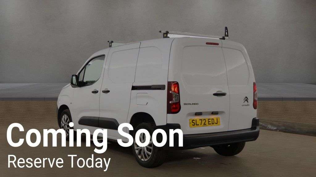 A 2022 CITROEN BERLINGO 1.5 BlueHDi 1000 Enterprise M Pro Panel Van 5dr Diesel Manual SWB Euro 6 (s A 2022 CITROEN BERLINGO 1.5 BlueHDi 1000 Enterprise M Pro Panel Van 5dr Diesel Manual SWB Euro 6 (s