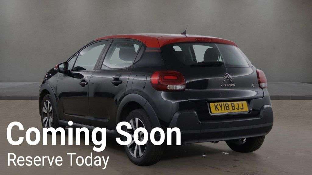 A 2018 CITROEN C3 1.2 PureTech Feel Hatchback 5dr Petrol Manual Euro 6 (82 ps) A 2018 CITROEN C3 1.2 PureTech Feel Hatchback 5dr Petrol Manual Euro 6 (82 ps)