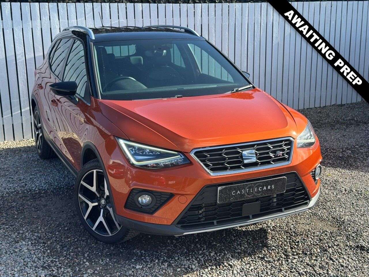 A 2019 SEAT ARONA 1.0 TSI GPF FR Sport SUV 5dr Petrol DSG Euro 6 (s/s) (115 ps) A 2019 SEAT ARONA 1.0 TSI GPF FR Sport SUV 5dr Petrol DSG Euro 6 (s/s) (115 ps)